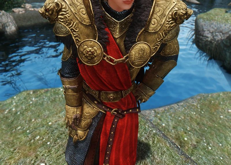 Stormlord Recolors - Immersive Armors Compatible - 2 Sets mod for Skyrim