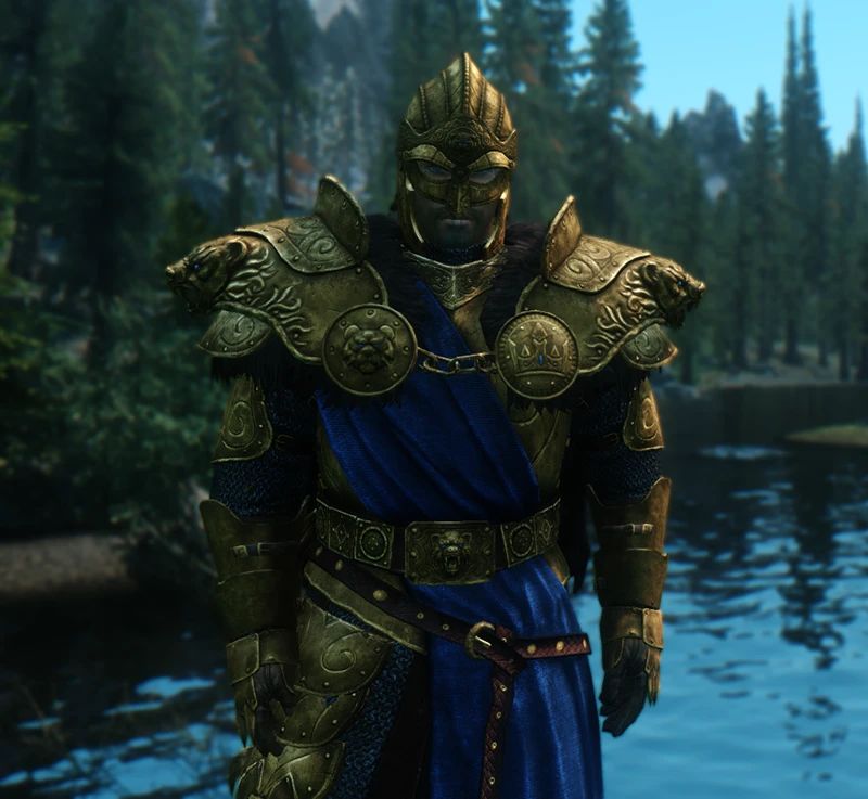 Stormlord Recolors - Immersive Armors Compatible - 2 Sets mod for Skyrim