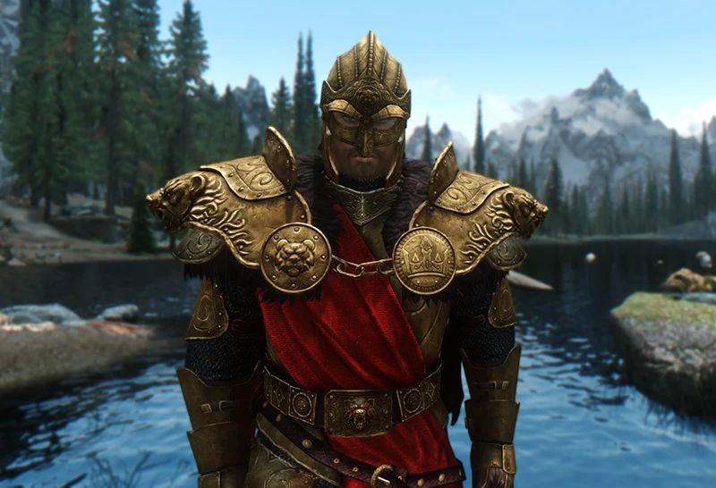 Stormlord Recolors - Immersive Armors Compatible - 2 Sets mod for Skyrim