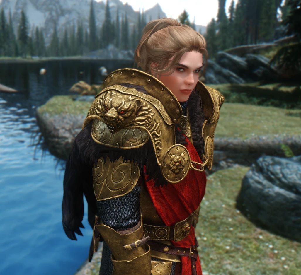 Stormlord Recolors - Immersive Armors Compatible - 2 Sets mod for Skyrim