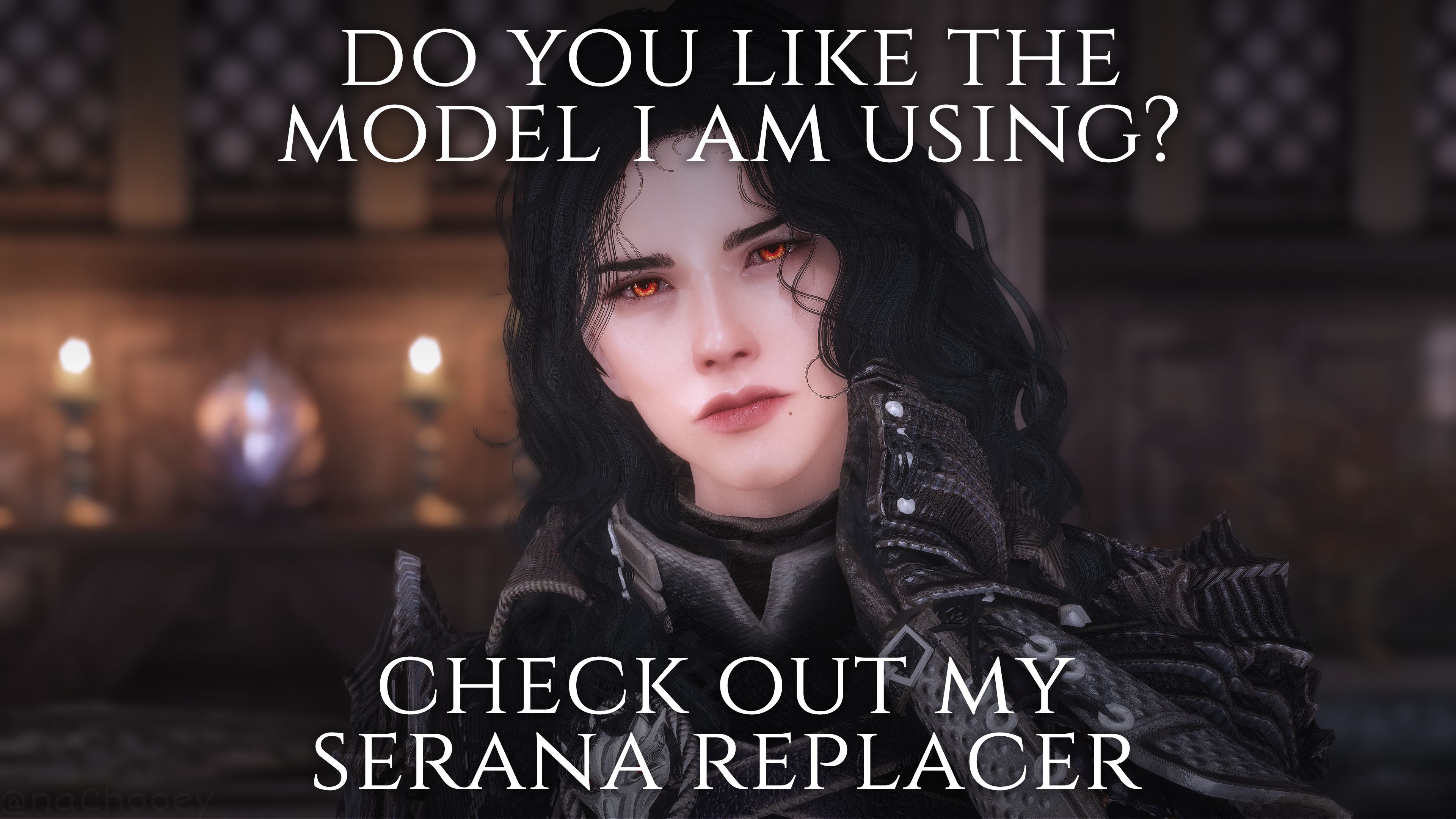 Chooey's Modular SMP Hairstyles Edit mod for The Elder Scrolls V: Skyrim Special Edition