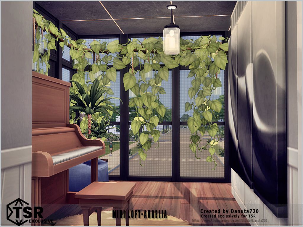 Mini Loft-Aurelia mod for The Sims 4 