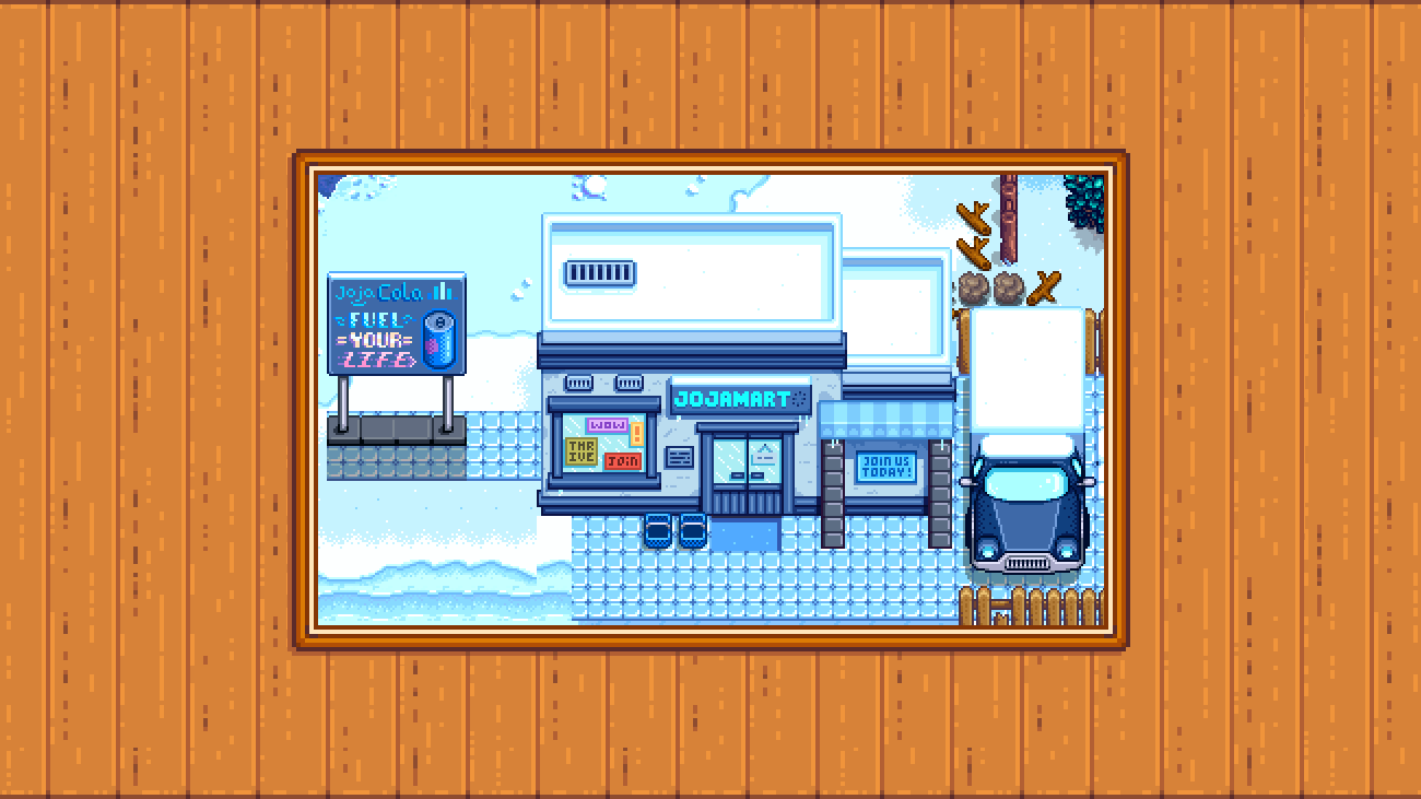 Elle's Town Buildings mod for Stardew Valley