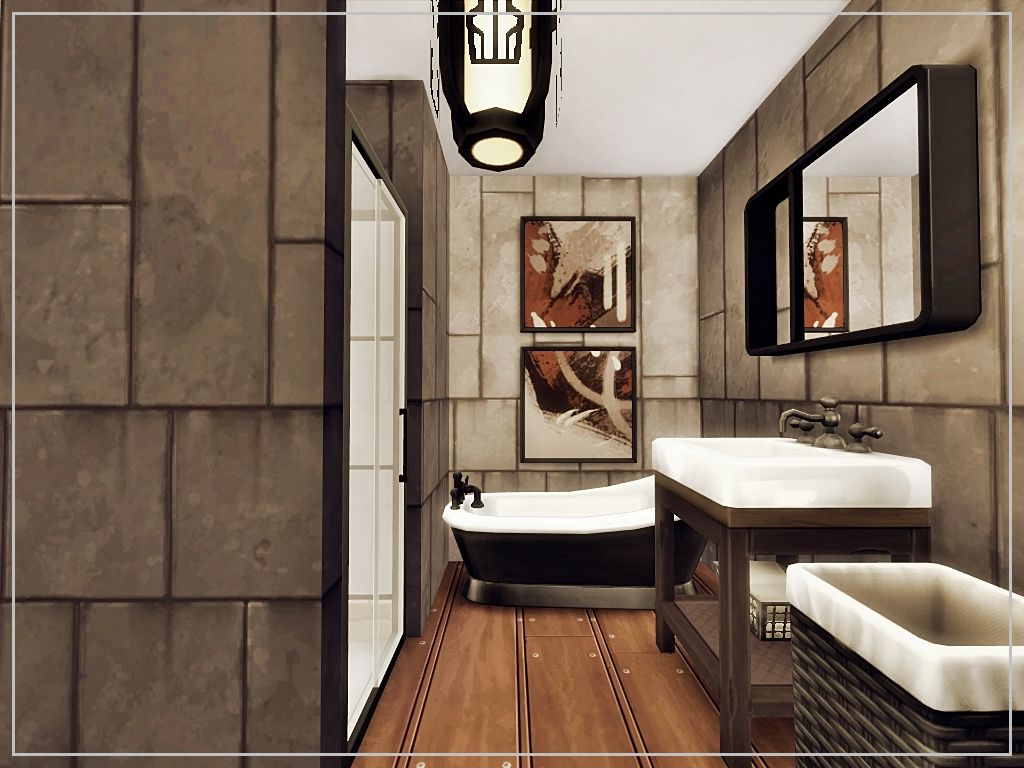 Lake Modern House mod for The Sims 4 