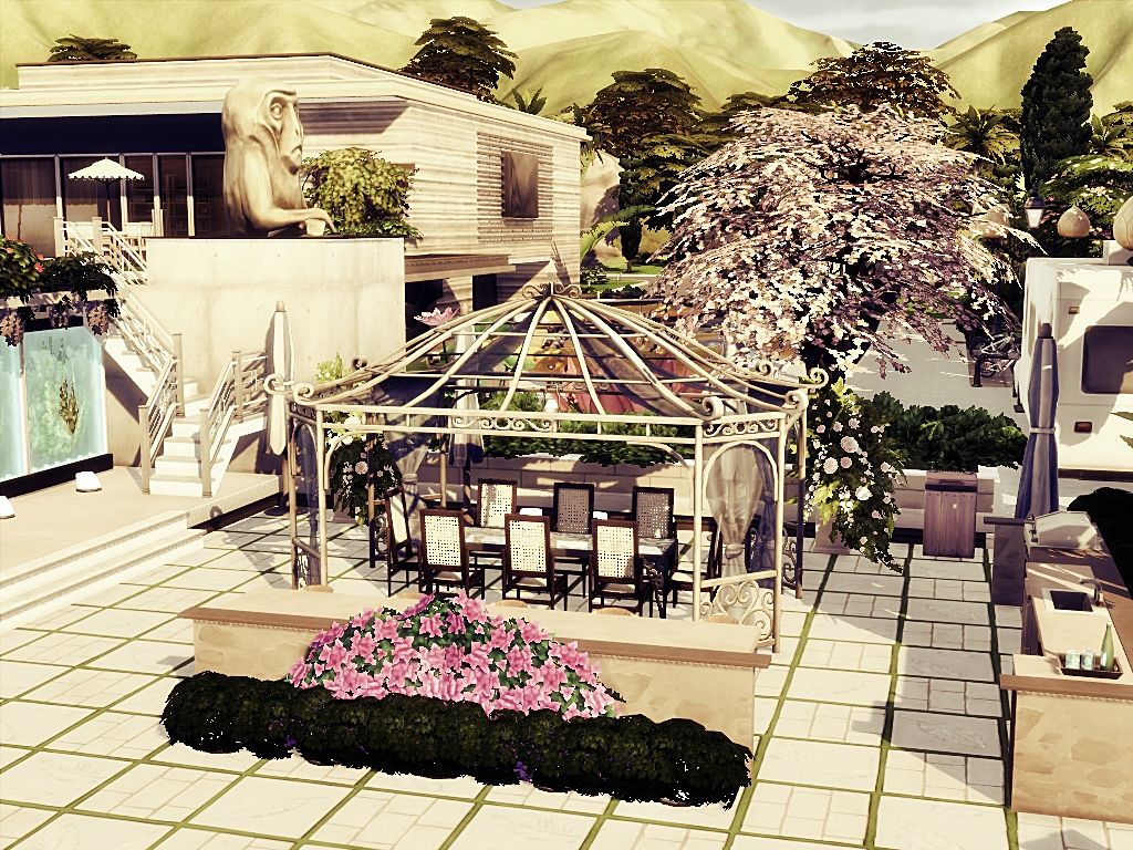 Rock Star Villa mod for The Sims 4 