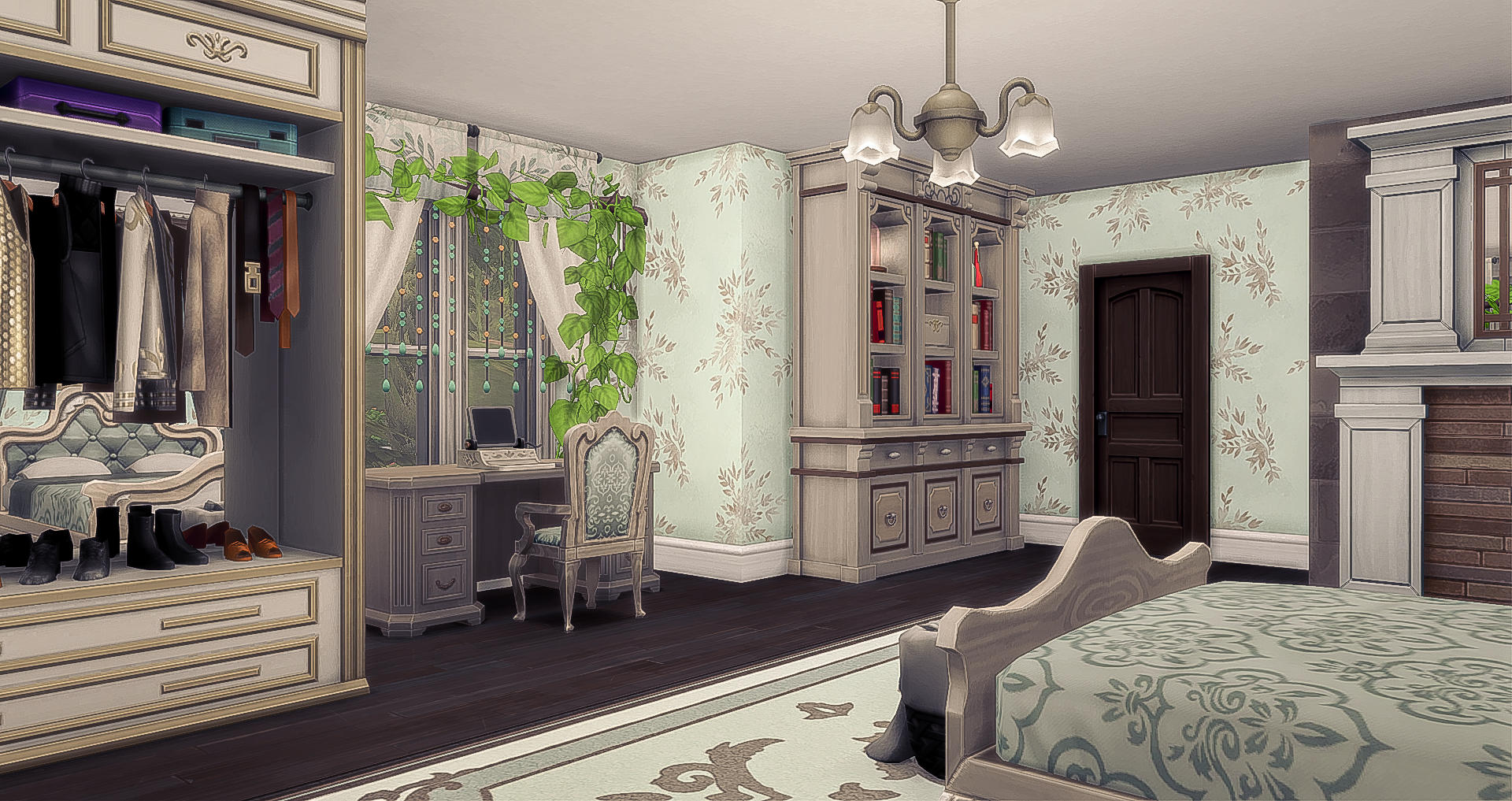 Magnolia-Summer Palace mod for The Sims 4 
