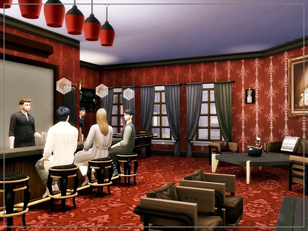 London street mod for The Sims 4 