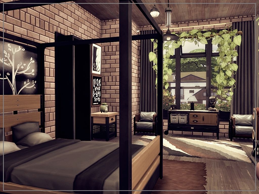 Art Loft mod for The Sims 4 