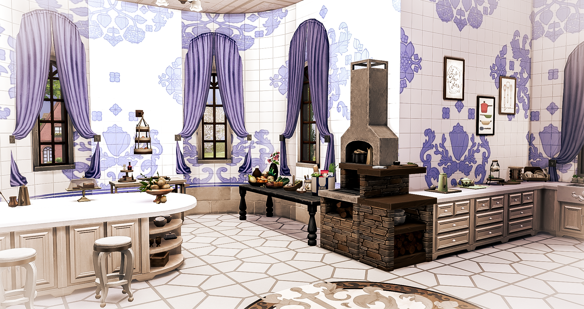 Royal Palace mod for The Sims 4 