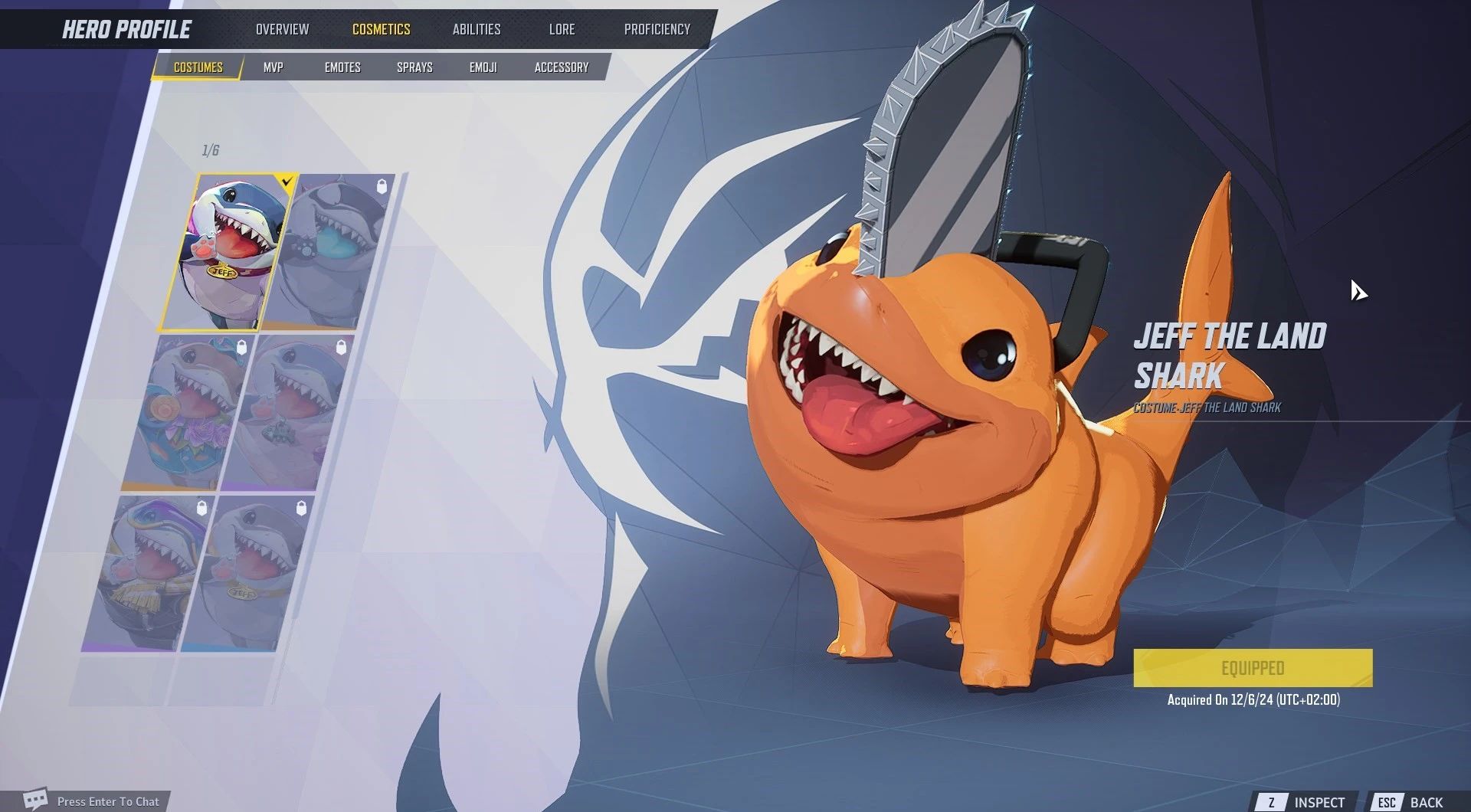 Pochita Jeff mod for Marvel Rivals