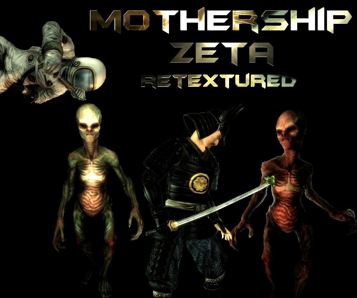 Mothership Zeta DLC Retextured mod for Fallout 3