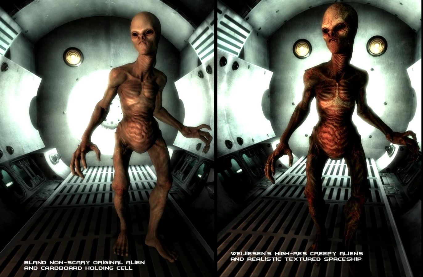 Mothership Zeta DLC Retextured mod for Fallout 3
