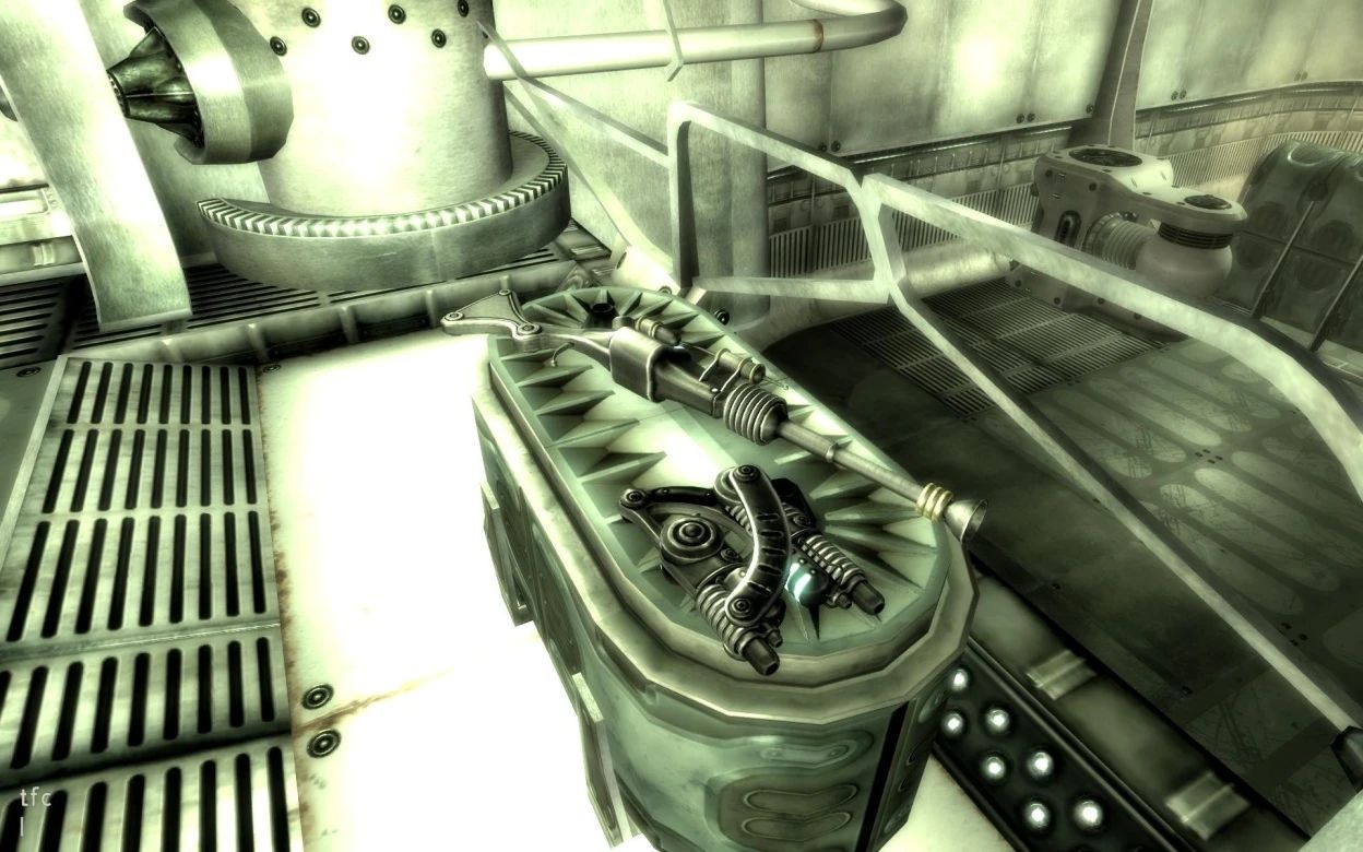Mothership Zeta DLC Retextured mod for Fallout 3