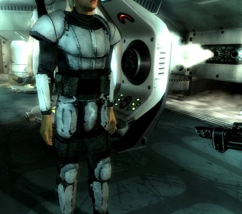 Mothership Zeta DLC Retextured mod for Fallout 3