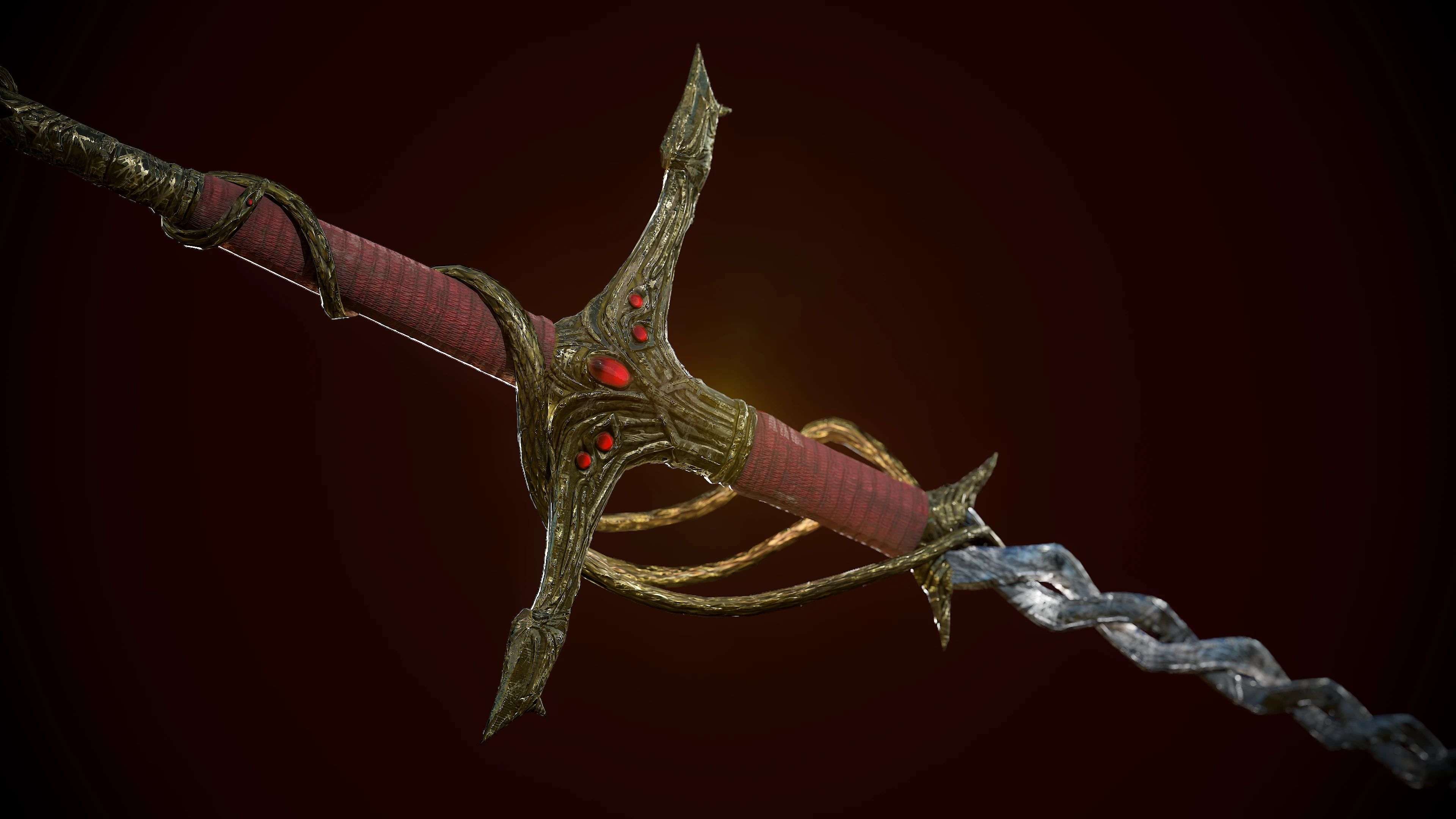 Elden Ring Fire Greatsword HD  mod for Elden Ring