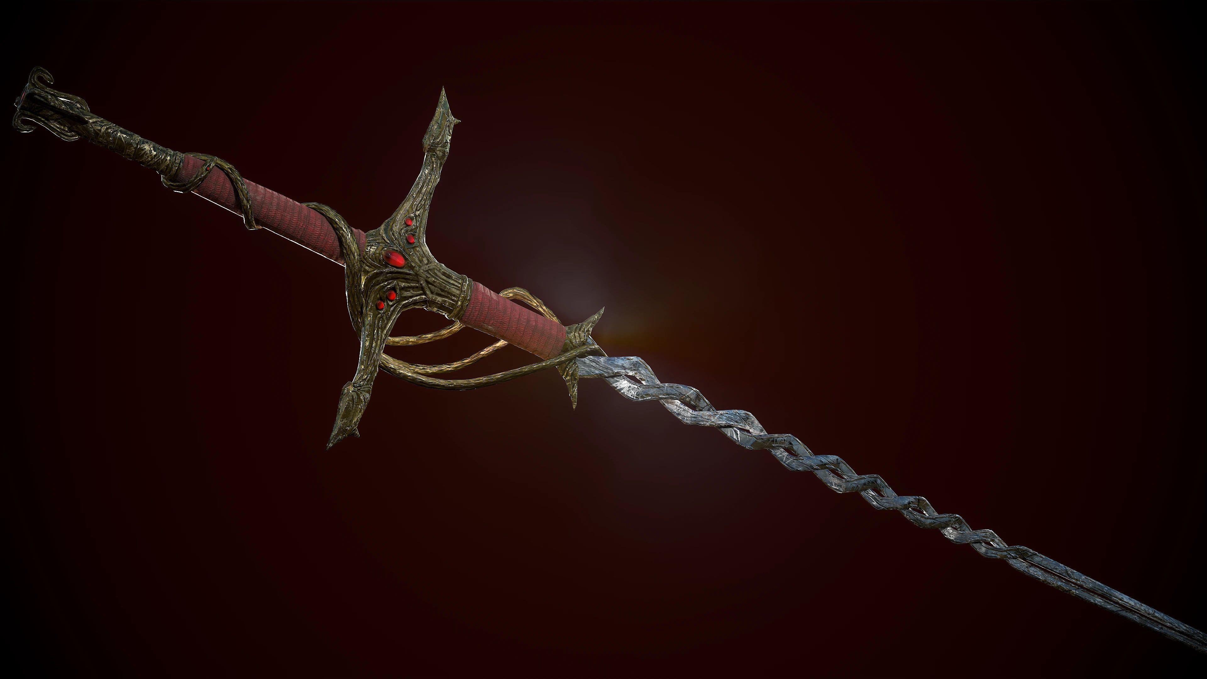 Elden Ring Fire Greatsword HD  mod for Elden Ring