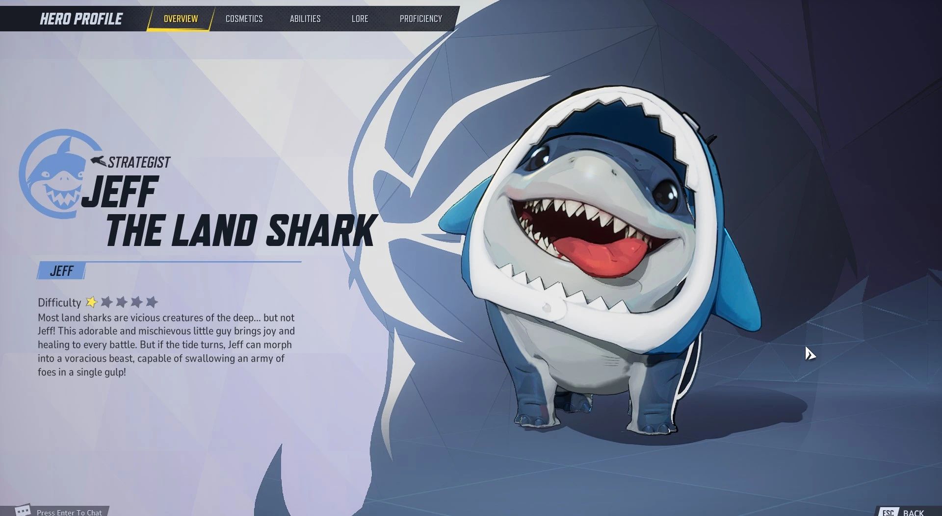 Gawr Gura Jeff mod for Marvel Rivals