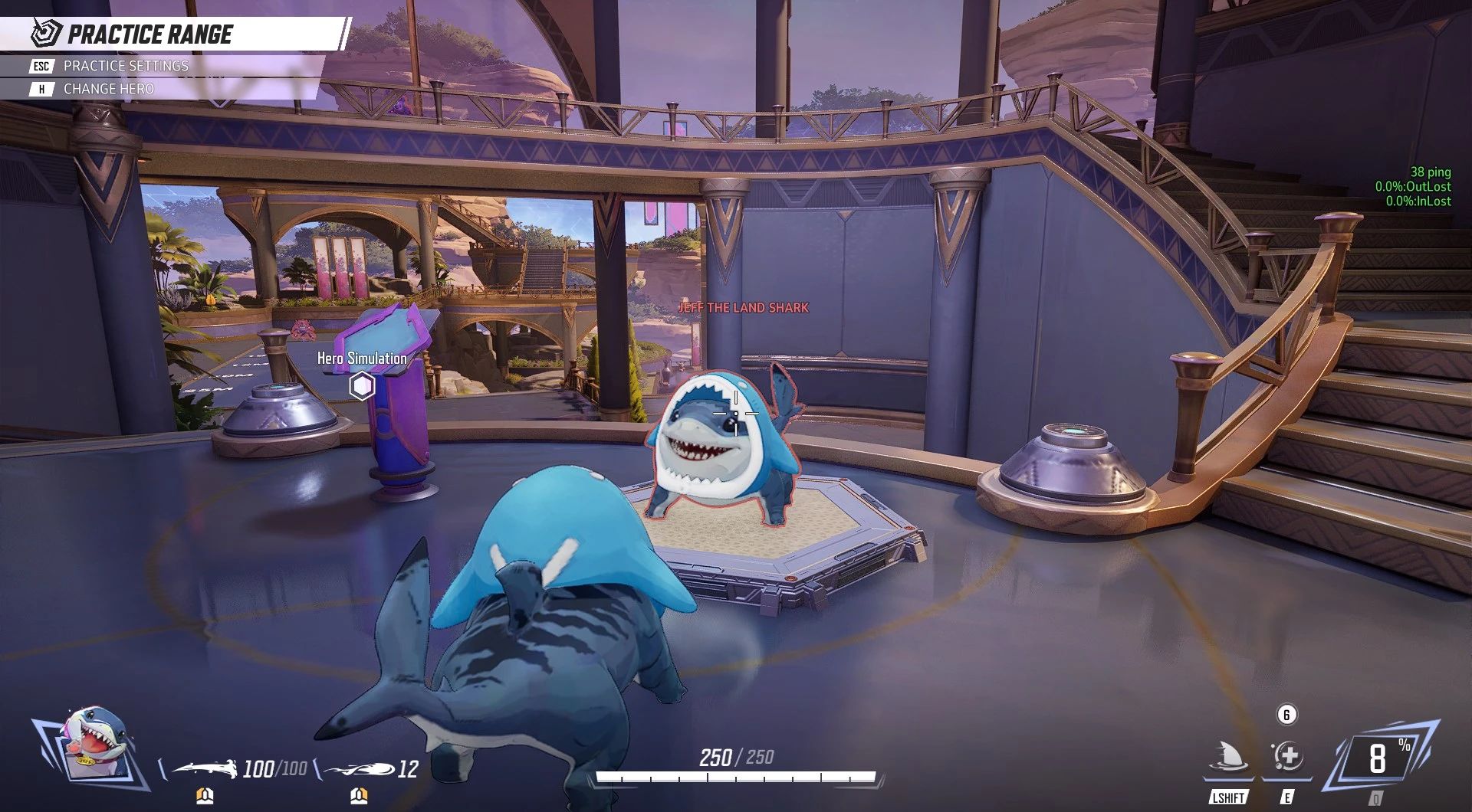 Gawr Gura Jeff mod for Marvel Rivals