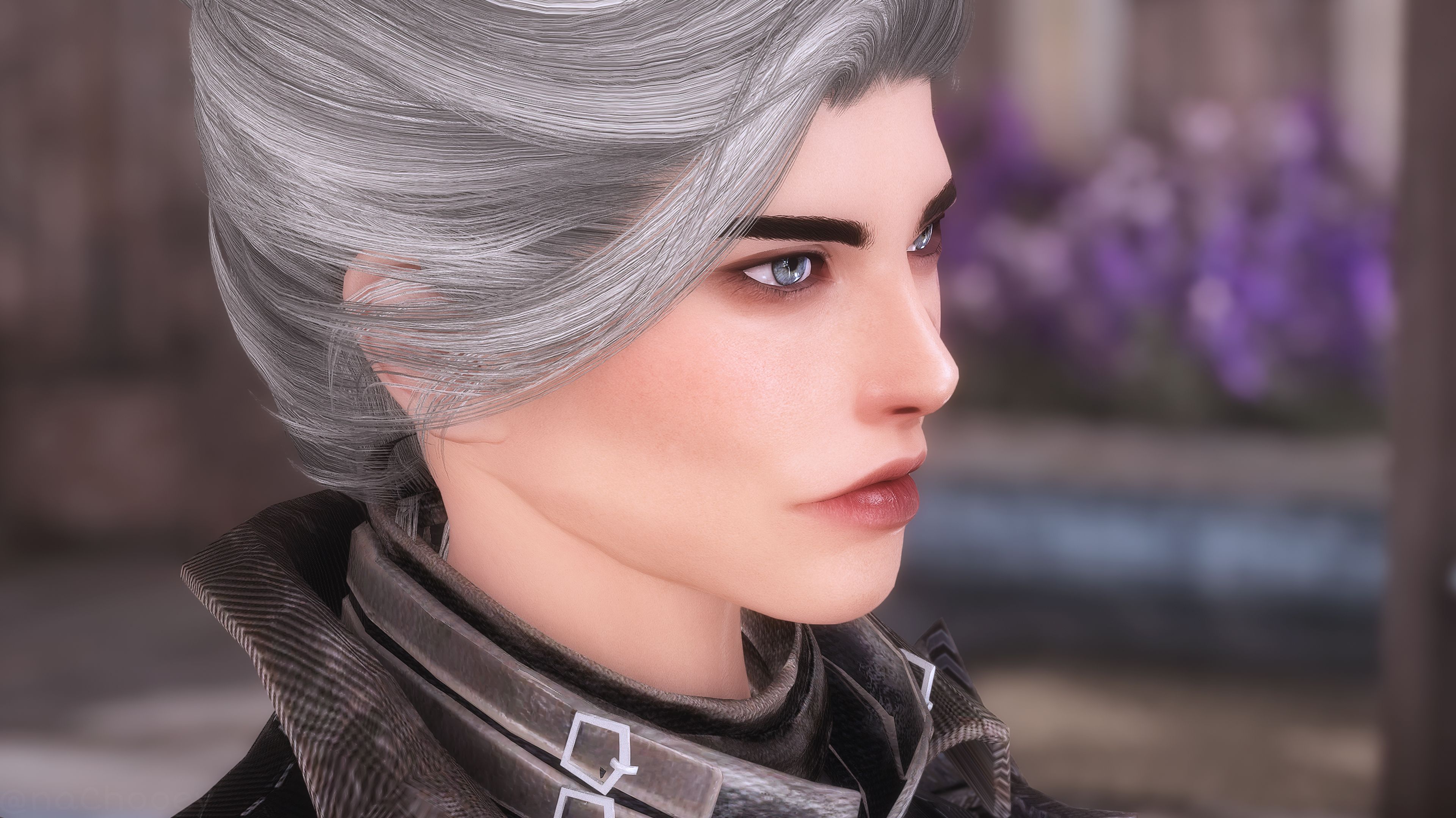 Brows by Hvergelmir for High Poly Head - COTR - UBE mod for The Elder Scrolls V: Skyrim Special Edition