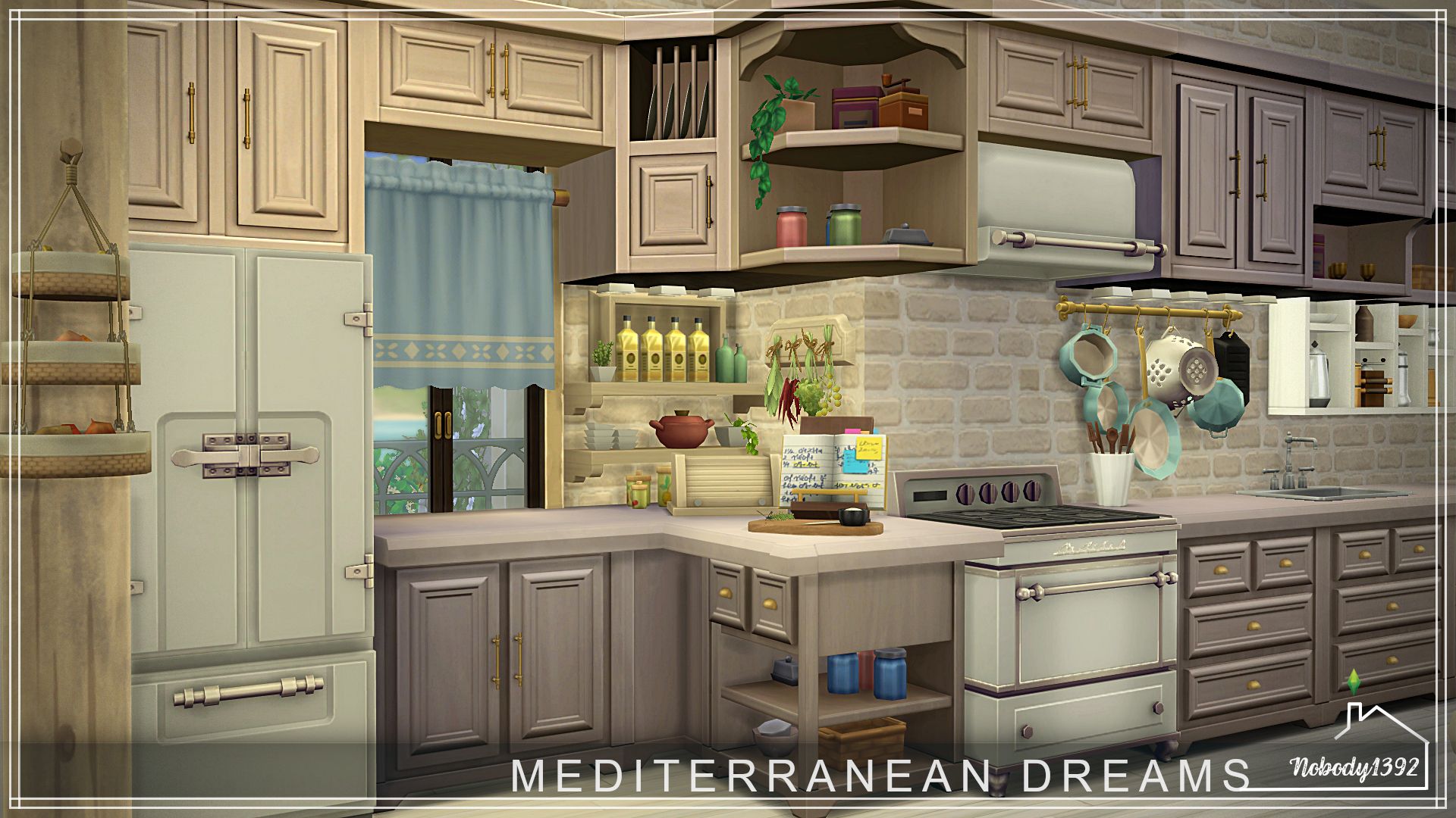 Mediterranean Dreams (No CC!) mod for The Sims 4 