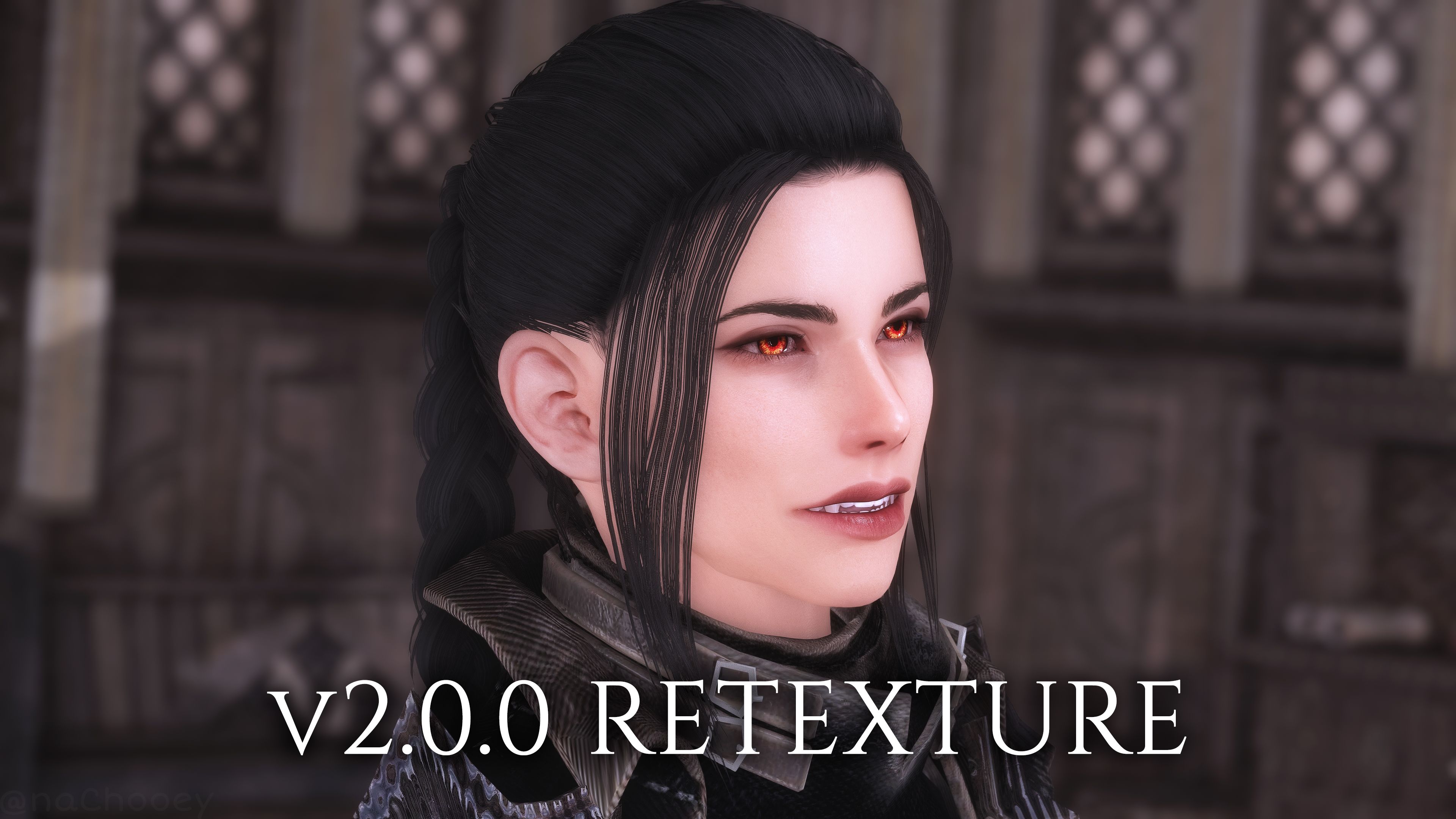 Chooey's Modular SMP Hairstyles Edit mod for The Elder Scrolls V: Skyrim Special Edition