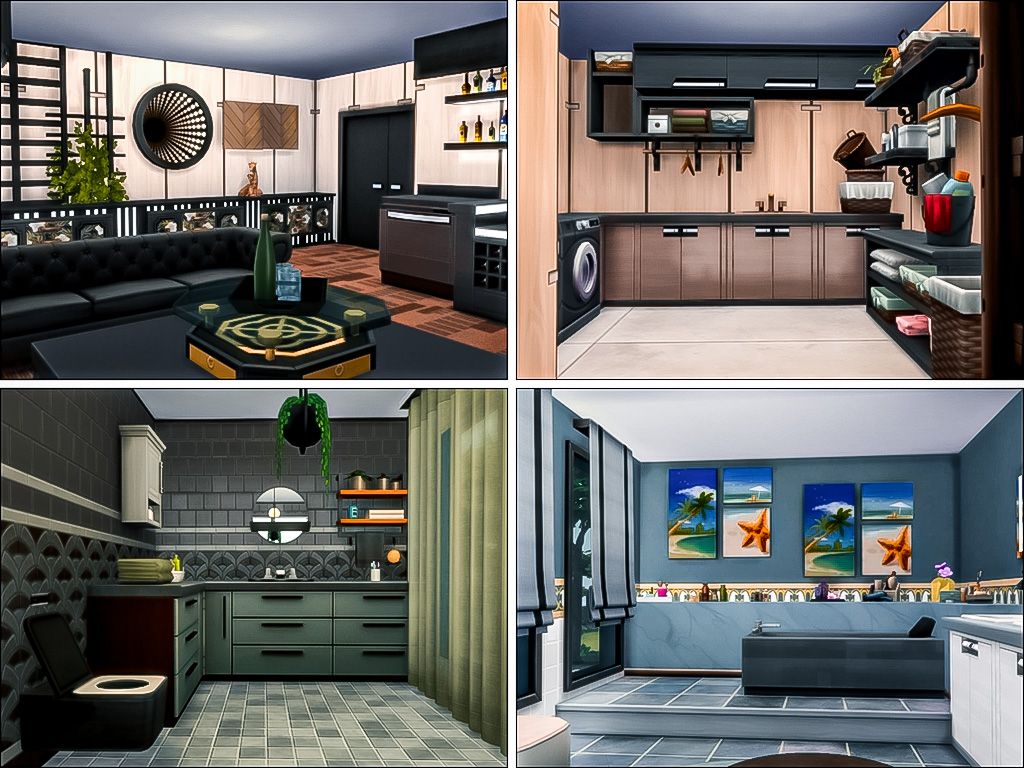 Ocean Villa mod for The Sims 4 