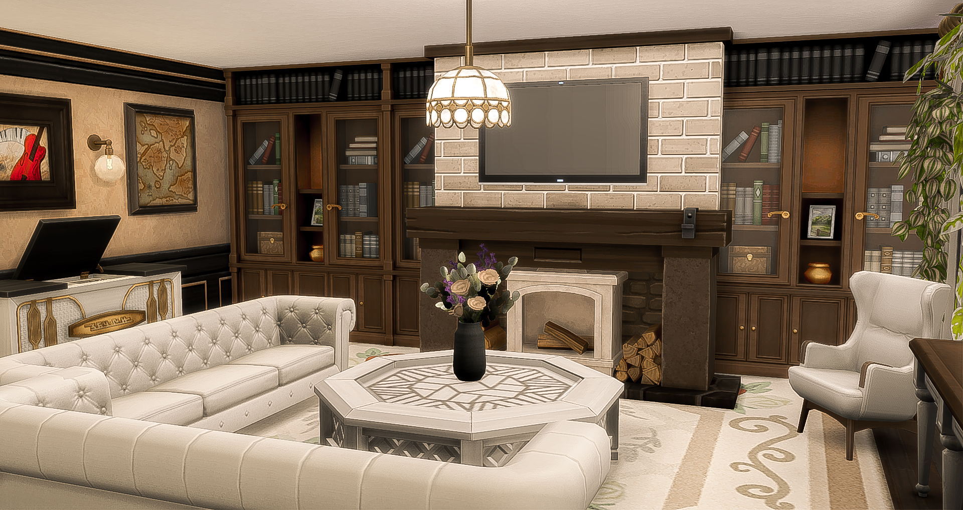 Magnolia-Summer Palace mod for The Sims 4 