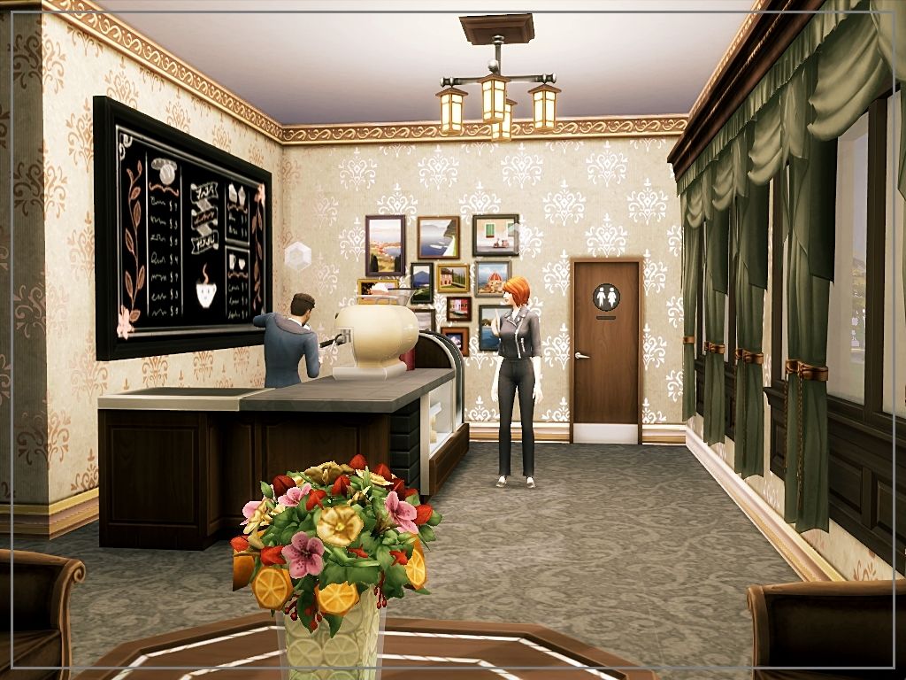 London street mod for The Sims 4 