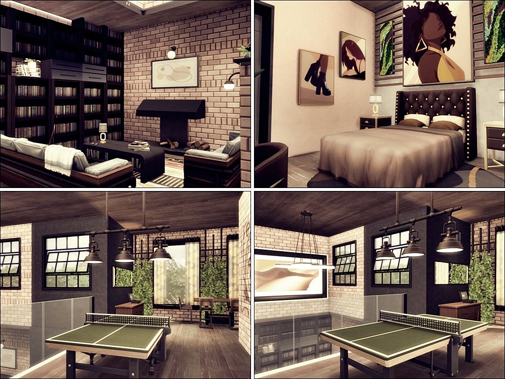 Art Loft mod for The Sims 4 
