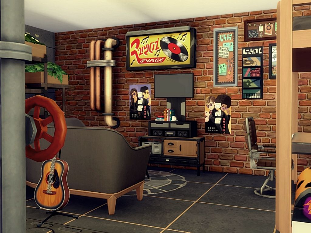 Industrial Loft mod for The Sims 4 
