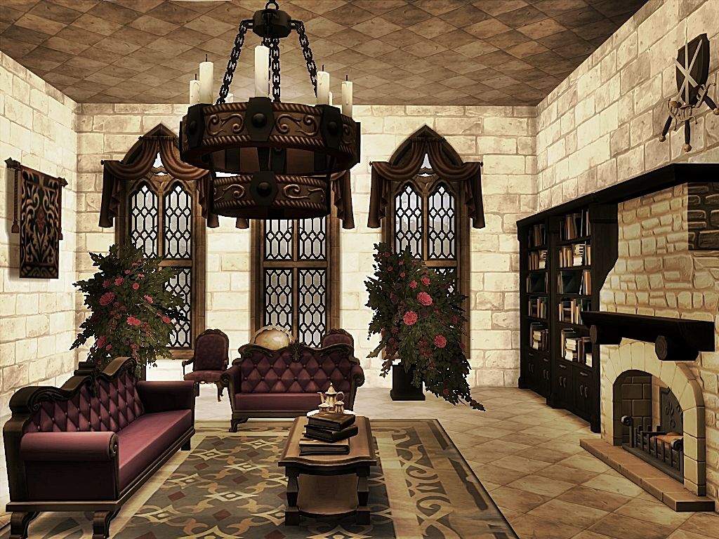 Charles Castle mod for The Sims 4 