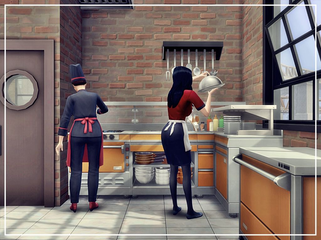 Green Restaurant mod for The Sims 4 