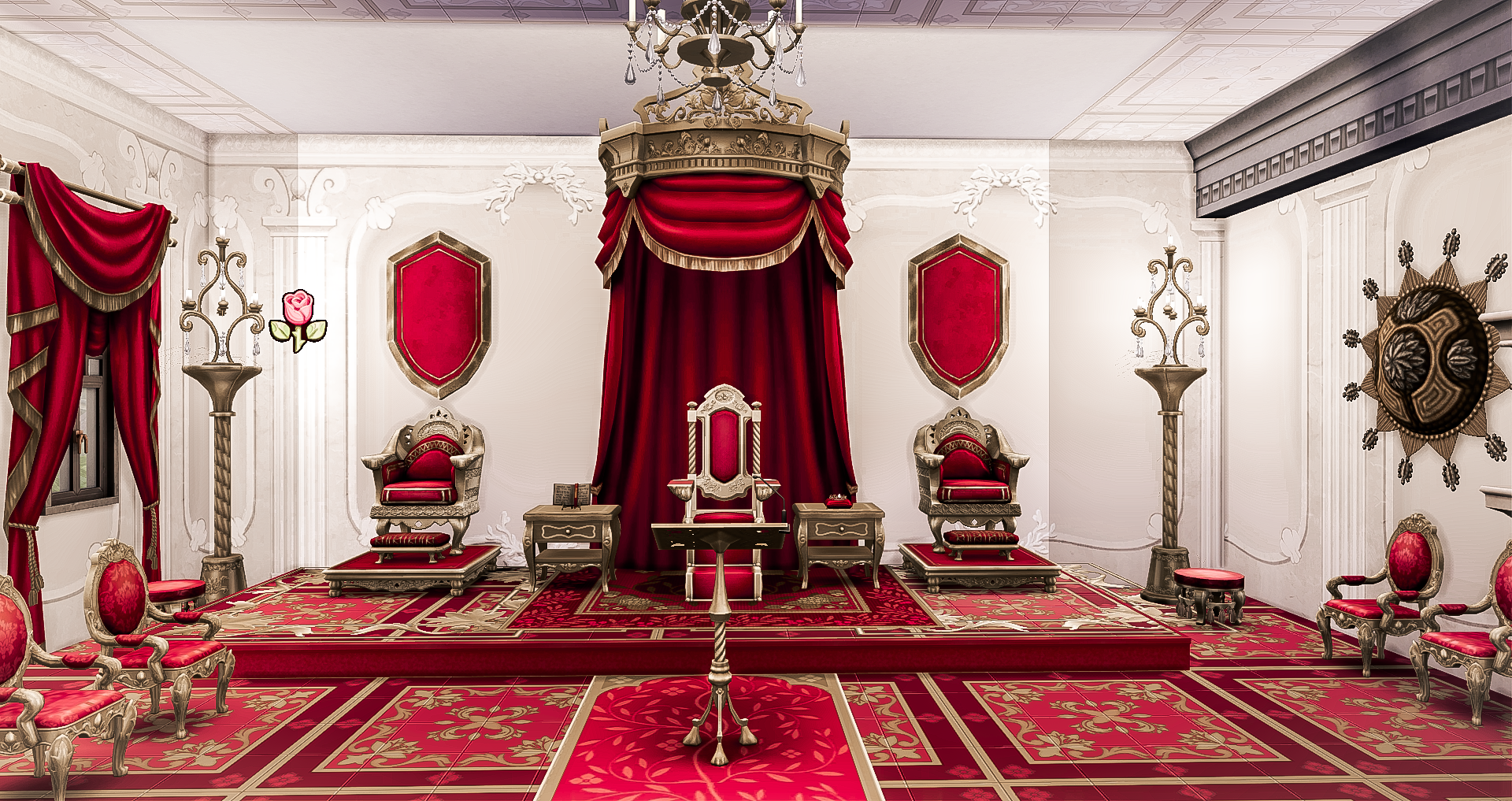 Royal Palace mod for The Sims 4 