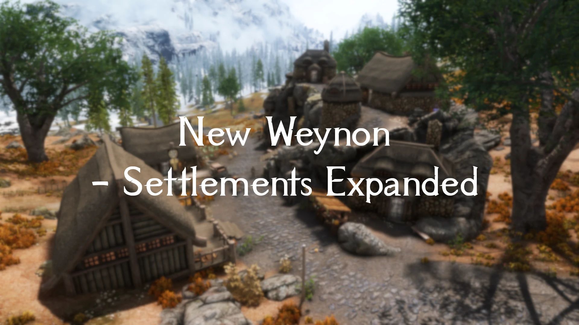 New Weynon - Settlements Expanded mod for The Elder Scrolls V: Skyrim Special Edition