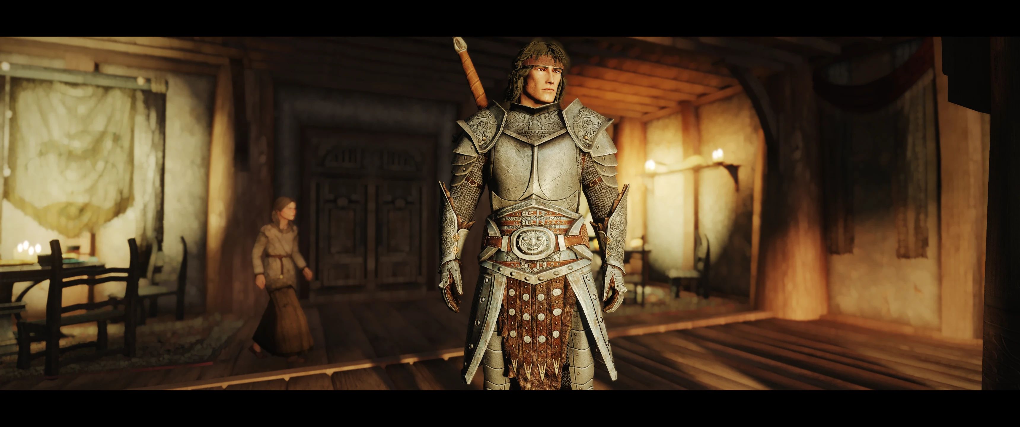 Steel Plate with Tasset mod for The Elder Scrolls V: Skyrim Special Edition