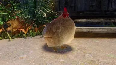 Mihail Chicken Variant (Color - Weight - Hanging) - SPID-BOS mod for The Elder Scrolls V: Skyrim Special Edition