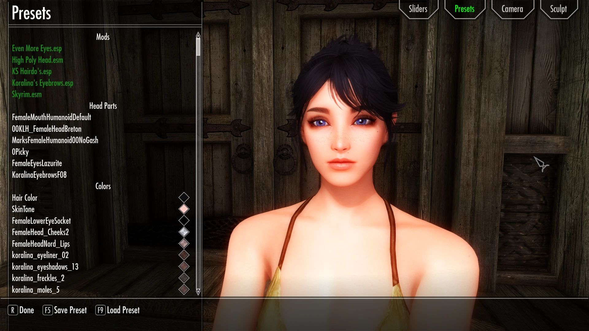 Gwenifyr - Breton Female Preset - HPH mod for The Elder Scrolls V: Skyrim Special Edition