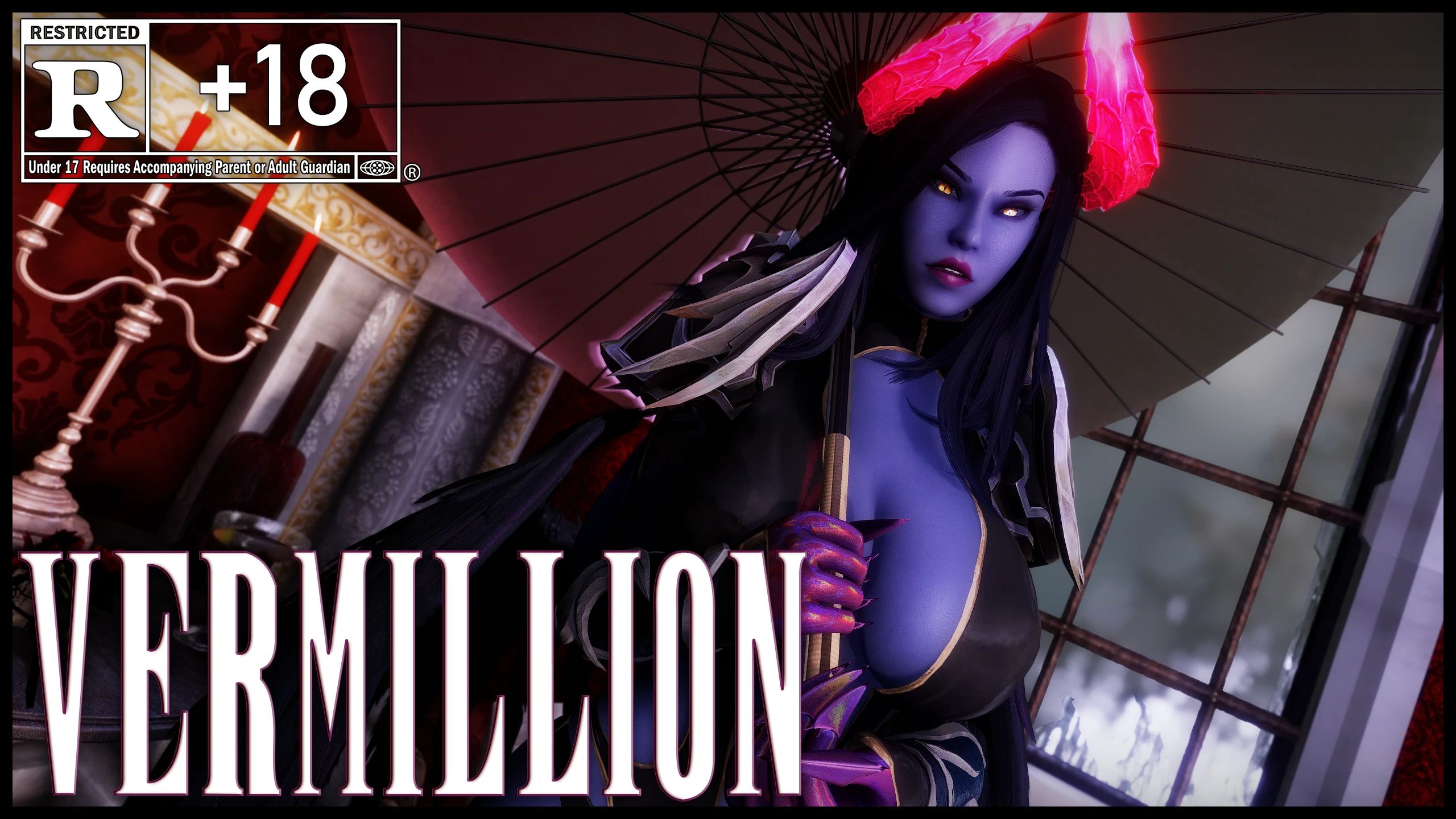 Vermillion the Succubus Redux (Fully Custom Voiced Companion) mod for The Elder Scrolls V: Skyrim Special Edition