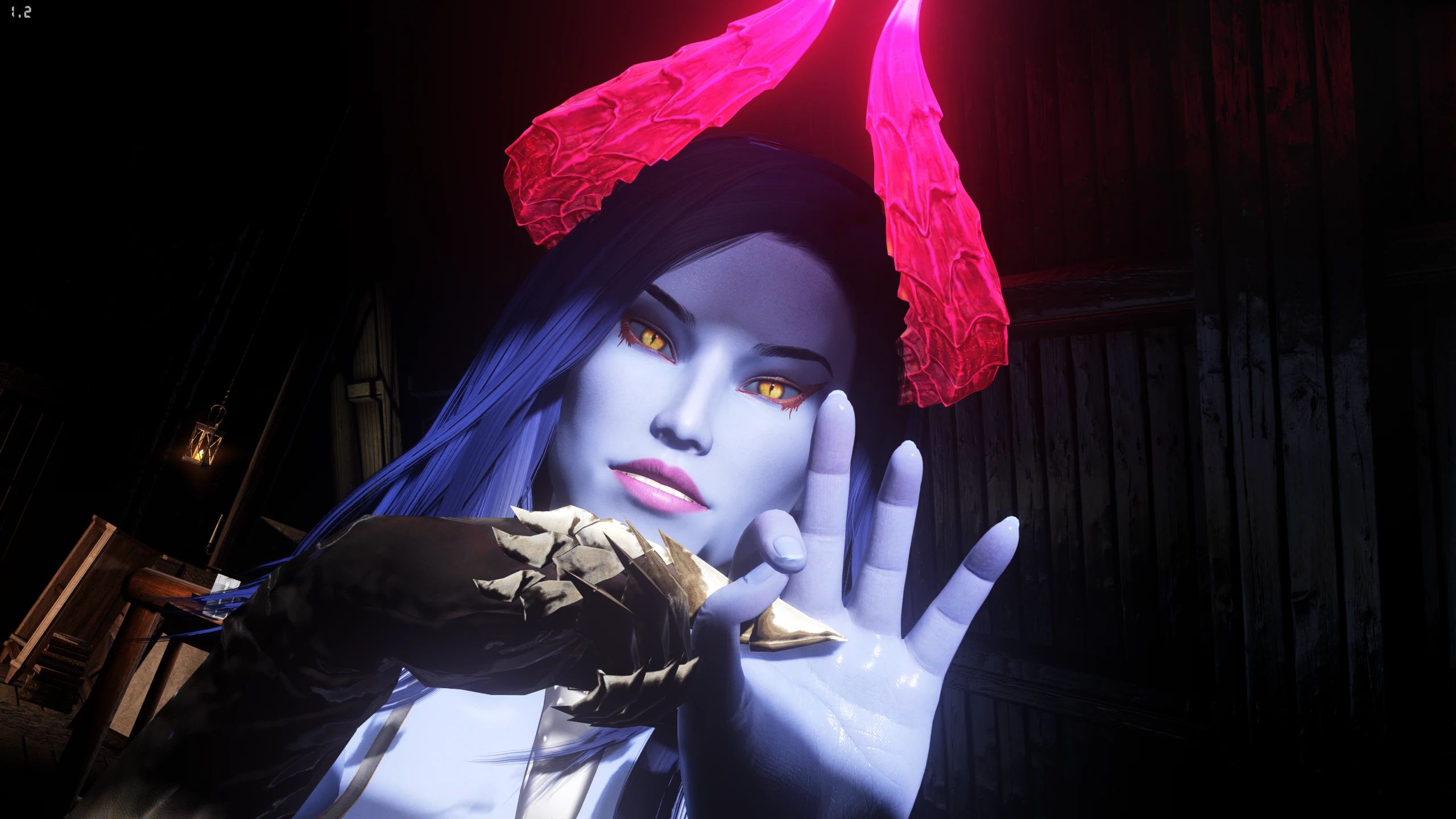 Vermillion the Succubus Redux (Fully Custom Voiced Companion) mod for The Elder Scrolls V: Skyrim Special Edition