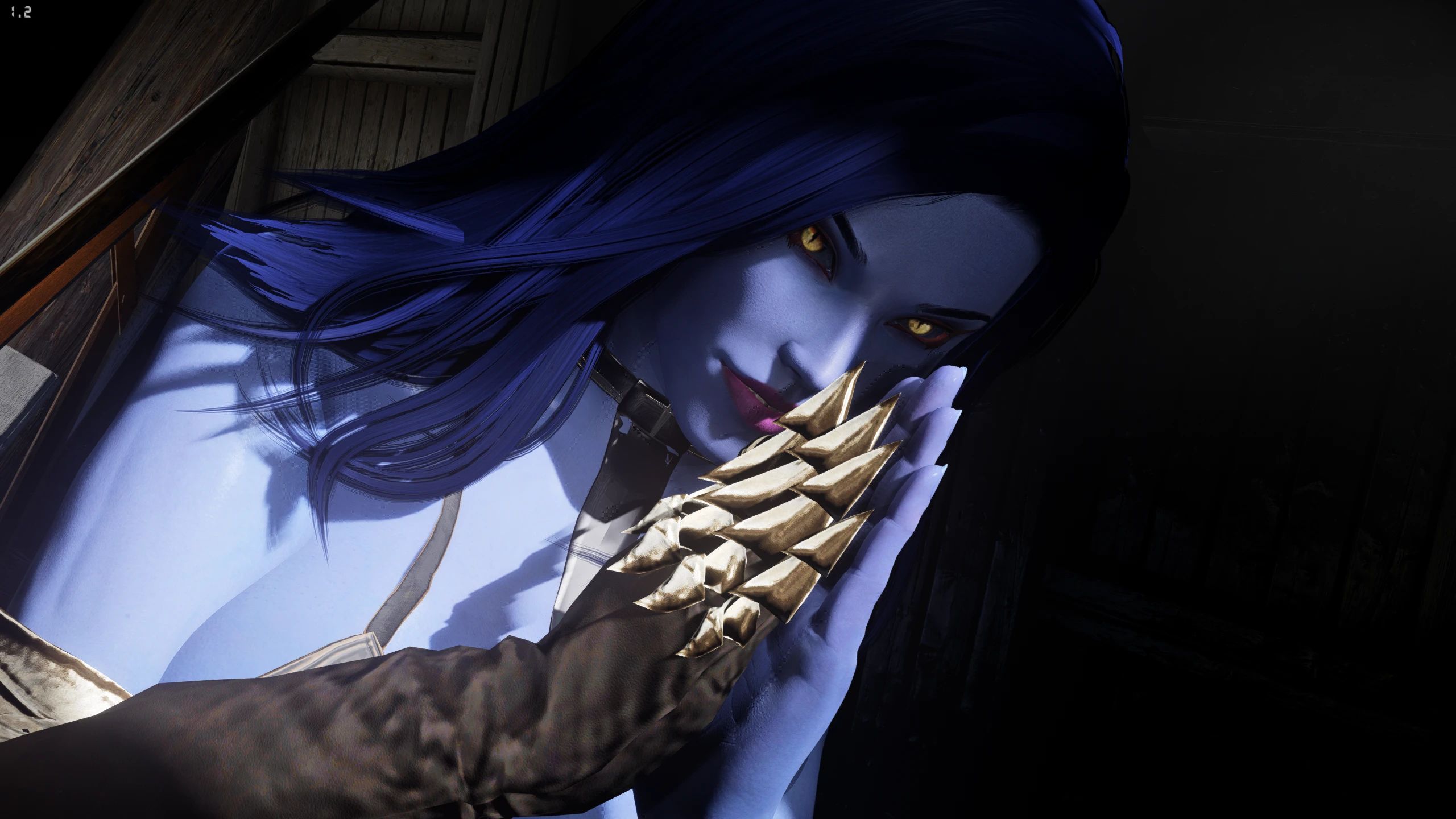 Vermillion the Succubus Redux (Fully Custom Voiced Companion) mod for The Elder Scrolls V: Skyrim Special Edition