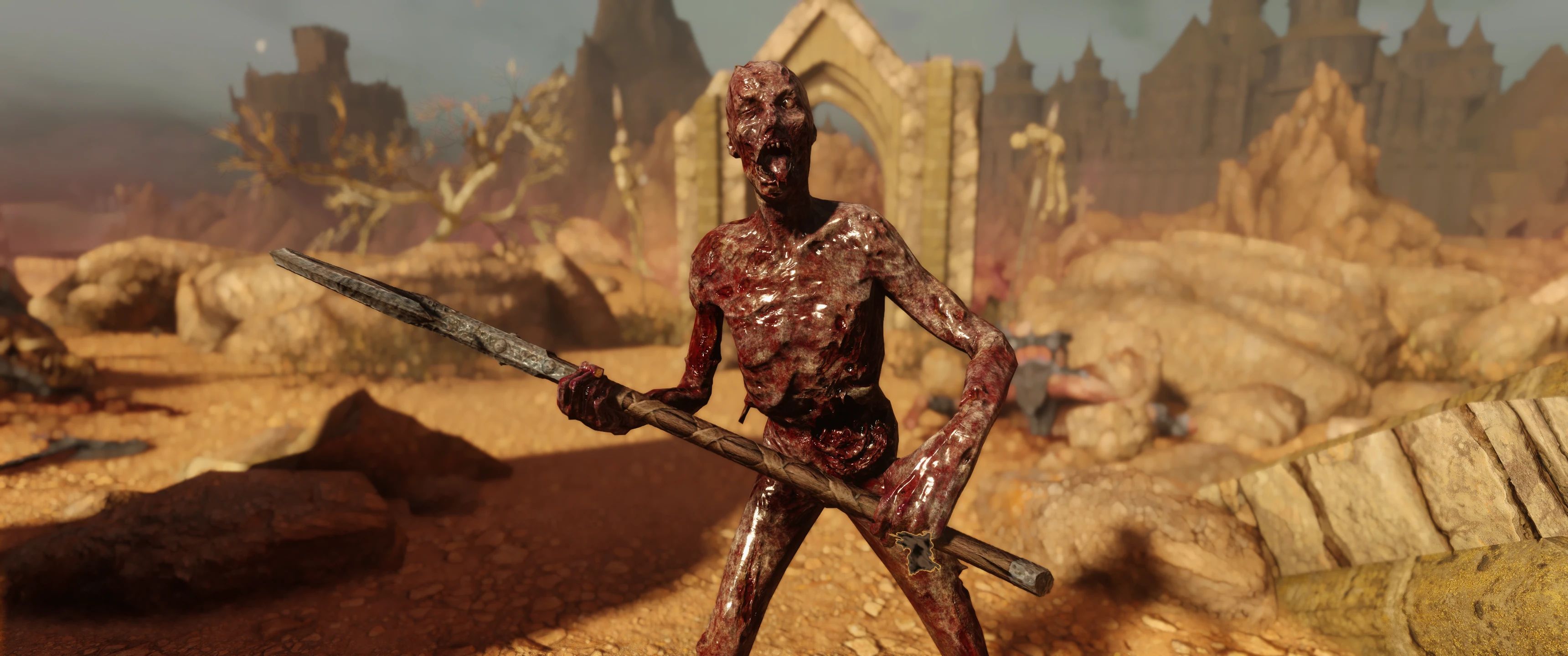 CC Zombies Retexture mod for The Elder Scrolls V: Skyrim Special Edition