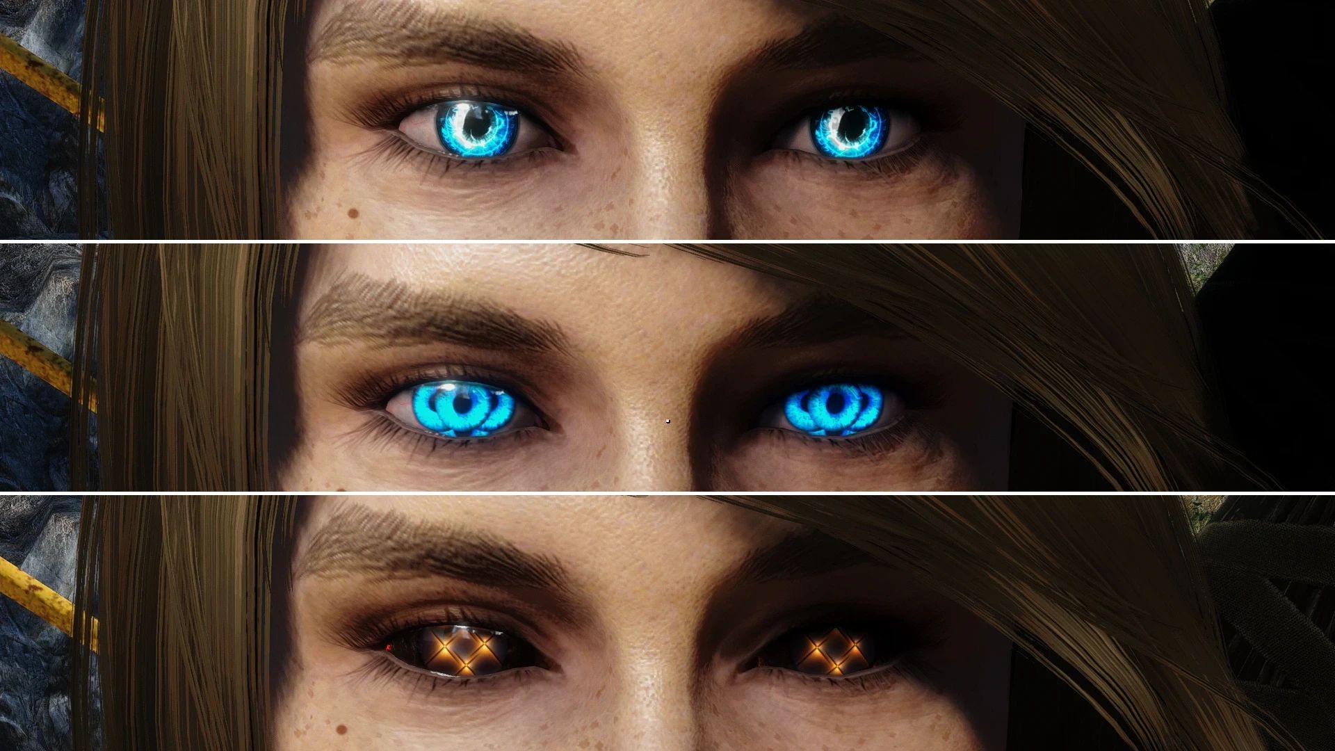Eyes of the Universe - Standalone Eyes mod for The Elder Scrolls V: Skyrim Special Edition