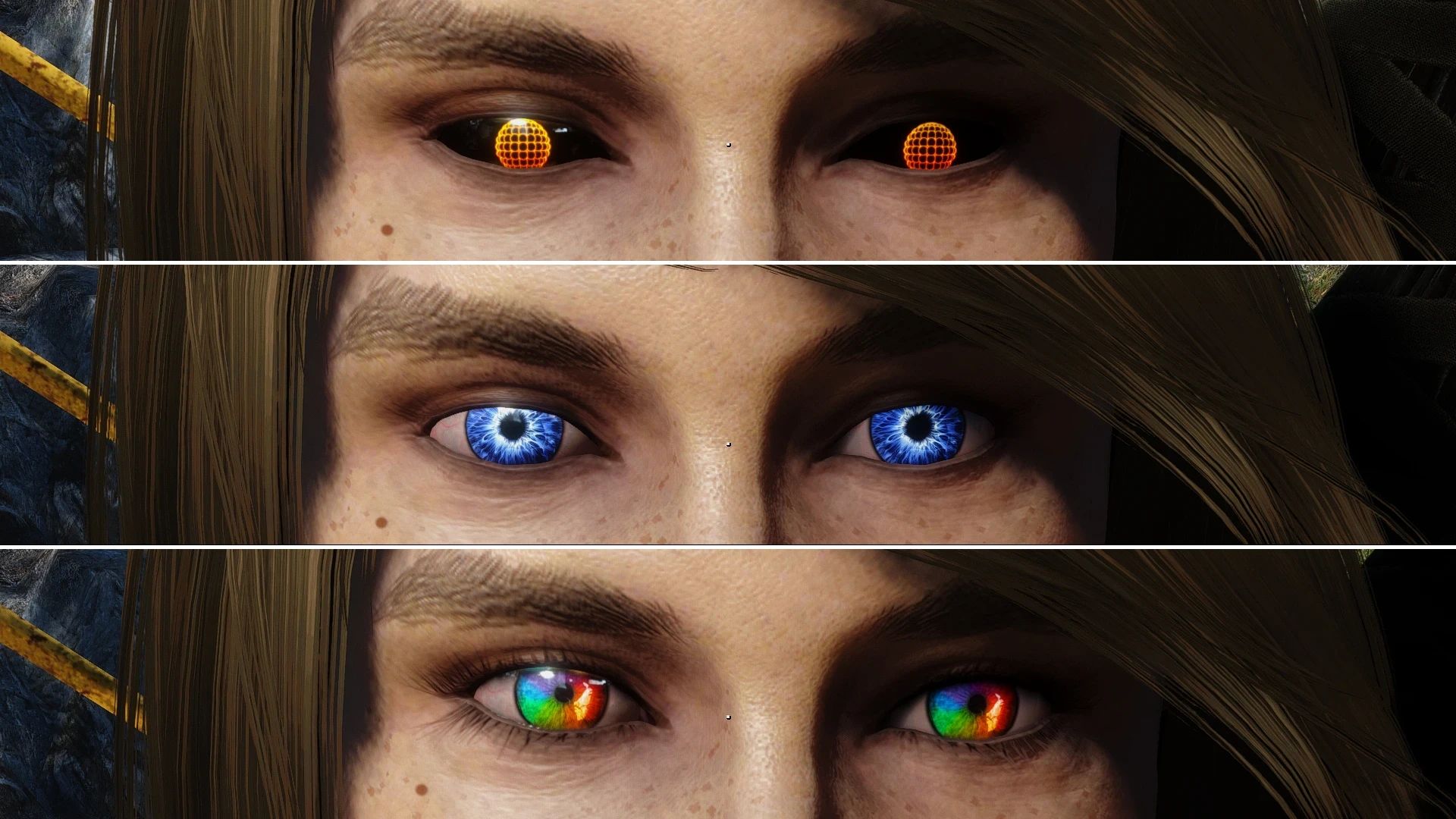 Eyes of the Universe - Standalone Eyes mod for The Elder Scrolls V: Skyrim Special Edition