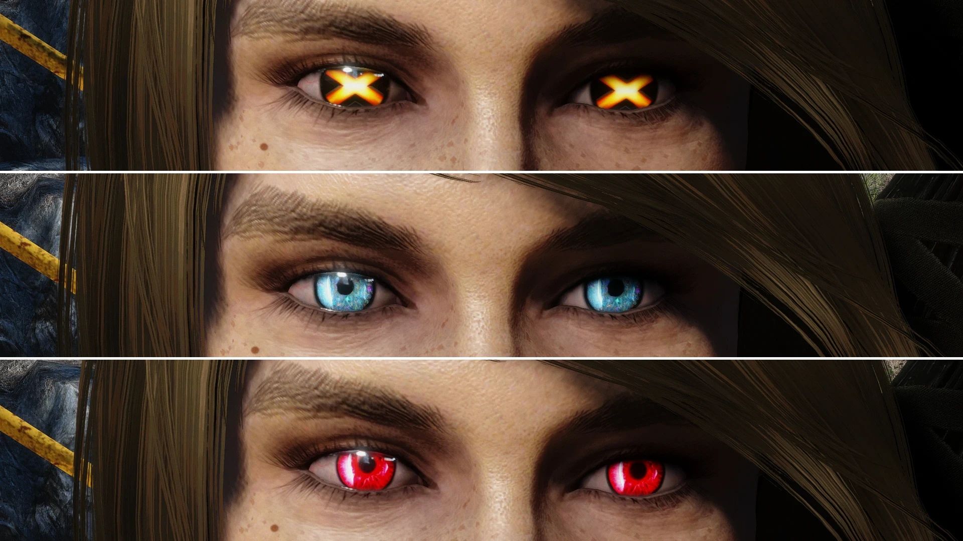Eyes of the Universe - Standalone Eyes mod for The Elder Scrolls V: Skyrim Special Edition
