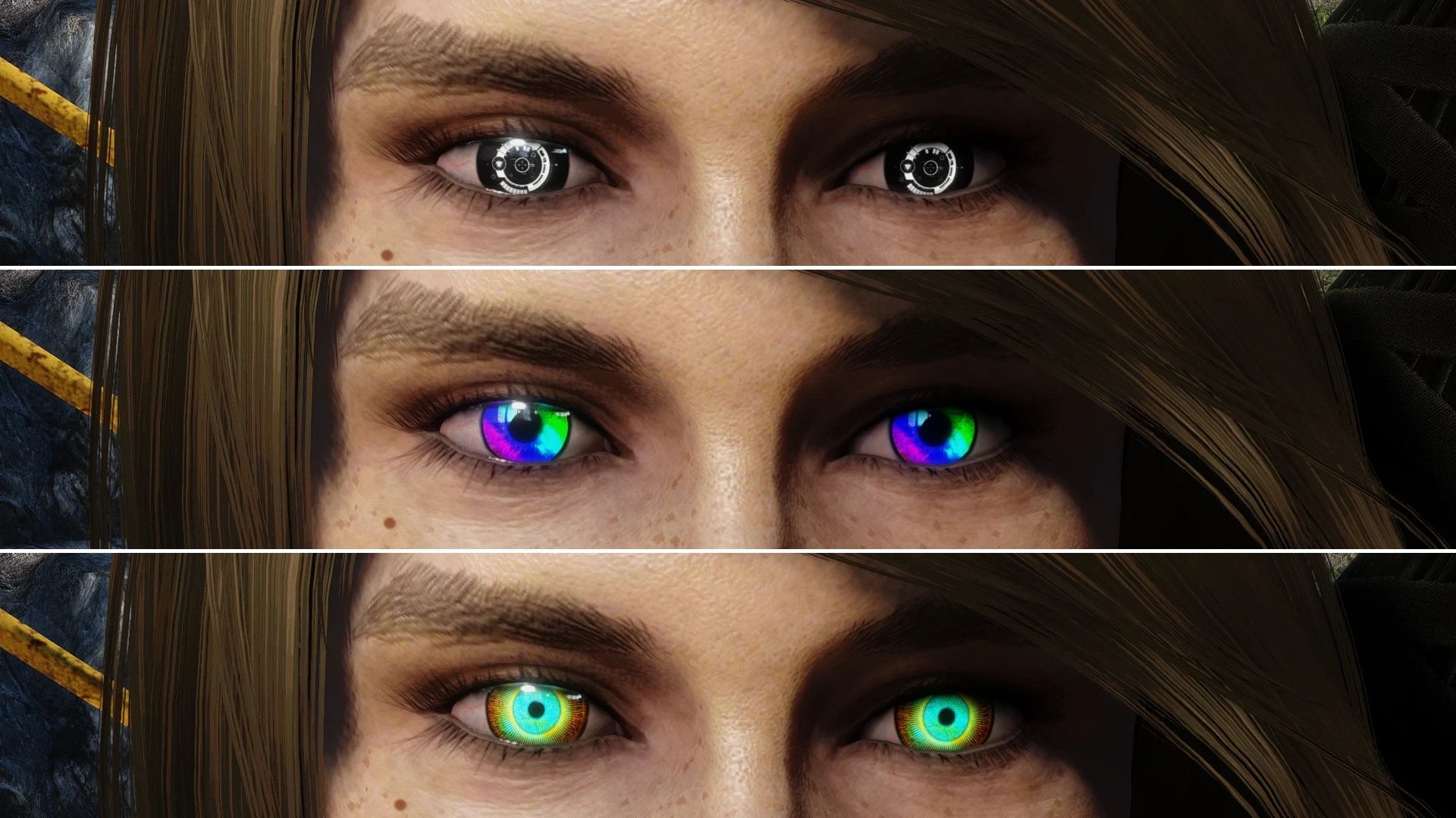 Eyes of the Universe - Standalone Eyes mod for The Elder Scrolls V: Skyrim Special Edition