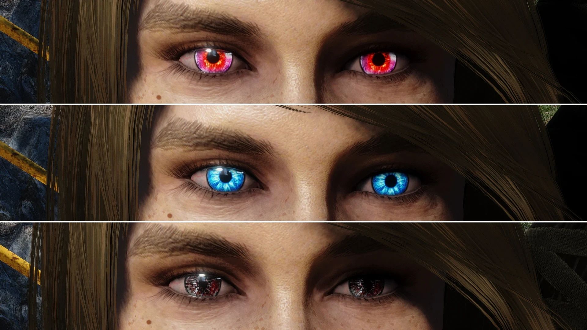 Eyes of the Universe - Standalone Eyes mod for The Elder Scrolls V: Skyrim Special Edition