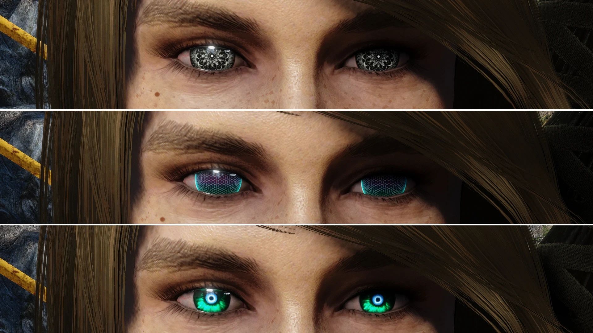 Eyes of the Universe - Standalone Eyes mod for The Elder Scrolls V: Skyrim Special Edition
