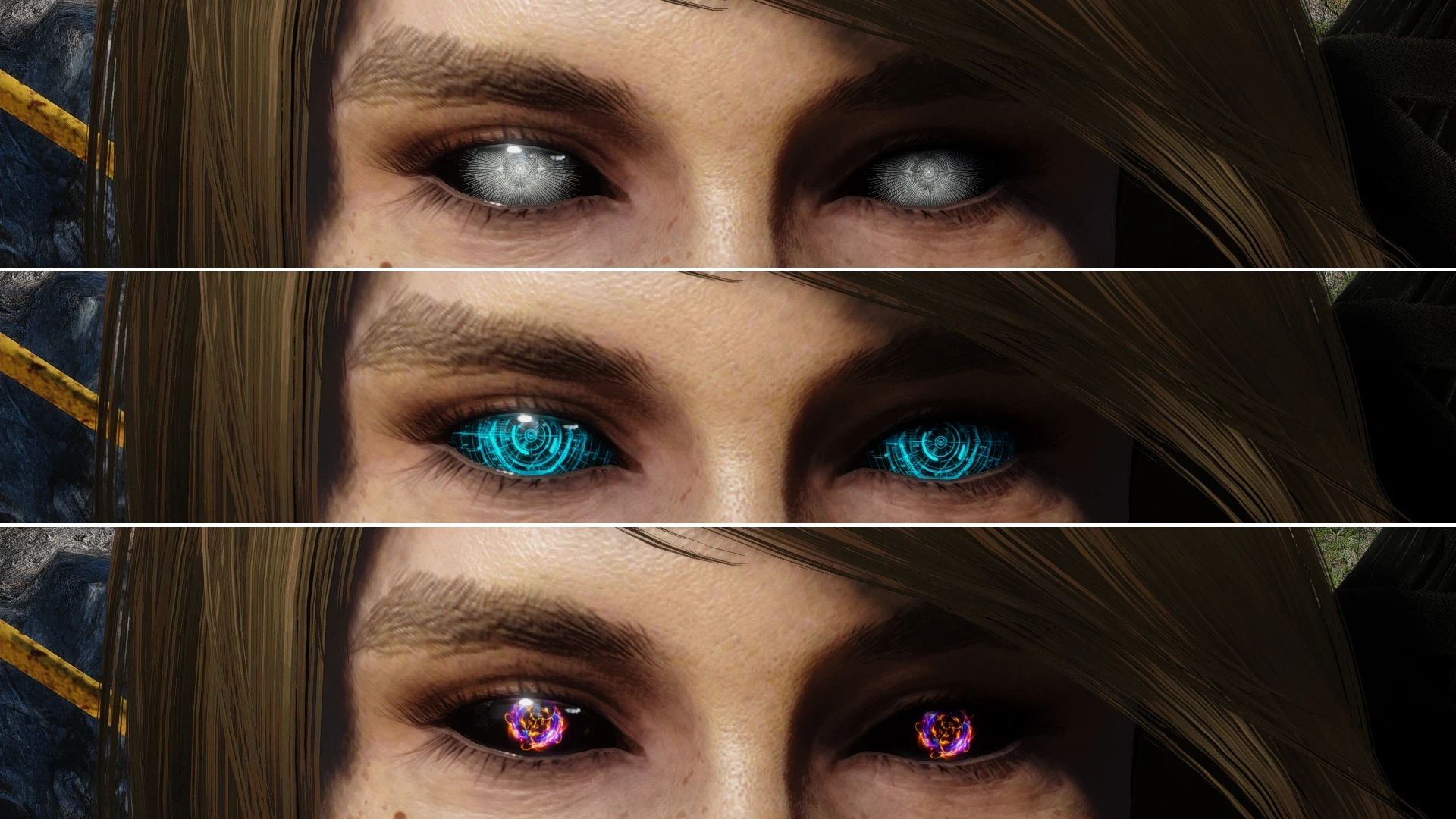 Eyes of the Universe - Standalone Eyes mod for The Elder Scrolls V: Skyrim Special Edition