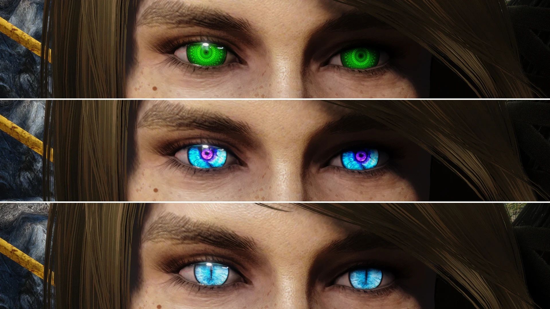 Eyes of the Universe - Standalone Eyes mod for The Elder Scrolls V: Skyrim Special Edition