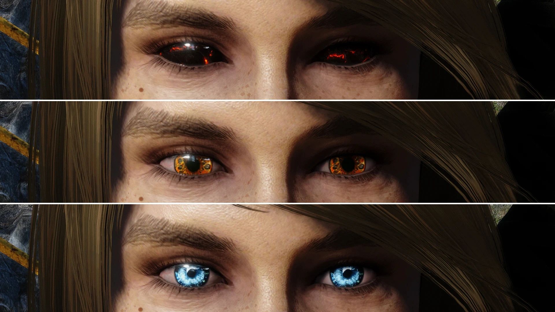 Eyes of the Universe - Standalone Eyes mod for The Elder Scrolls V: Skyrim Special Edition
